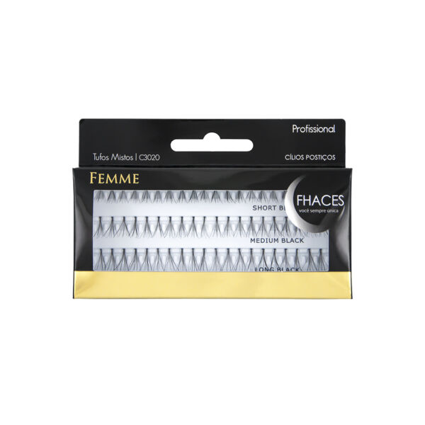 Cílios Tufos Fhaces Combo mod 3020