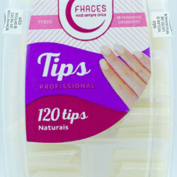 TIP FHACES PARA PONTA DA UNHA NATURAL c/ 120 Unid