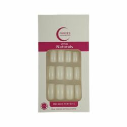 U3003 - Unhas Fhaces  Natural Quadrada Média com 28 Unid