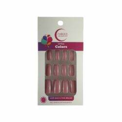 U3052 - Unhas Colors Rosa Flash
