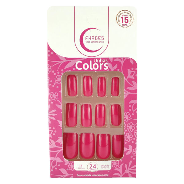 U3060 - Unhas Colors Rosa Pink