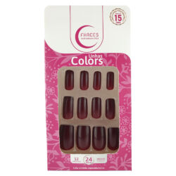 U3076 - Unhas Fhaces Colors Maçã do Amor