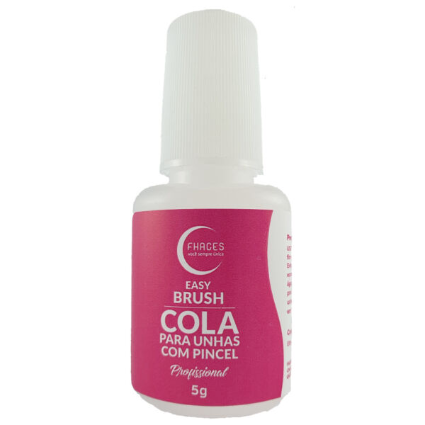 U4002 - Cola com pincel para Unha Postiça Fhaces 5g