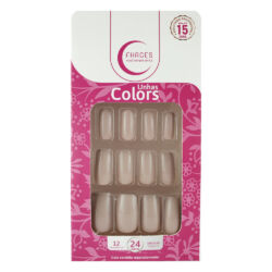 U3051 - Unhas Fhaces Colors Nude