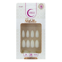 UE1200 - Unhas Fhaces STILETTO Natural