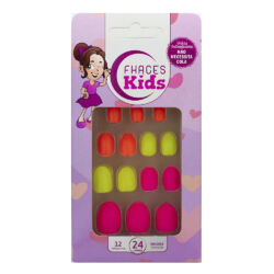 U4500 - Unhas Fhaces Infantil Multicolors