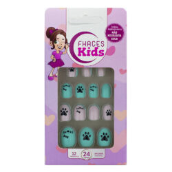 U4501 - Unhas Fhaces Infantil Candy Cat