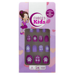 U4506 - Unhas Fhaces Infantil Panda Panda Fashion