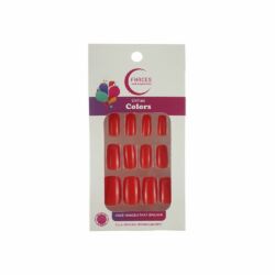 U3054 - Unhas Fhaces Vermelho Vivo