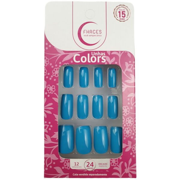 U4072 - Unhas Fhaces Colors Festa
