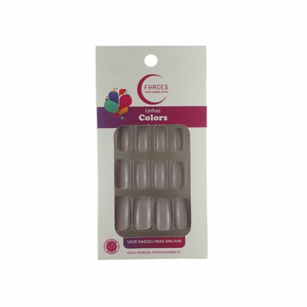 U4081 - Unhas Fhaces Colors Nude Tutu