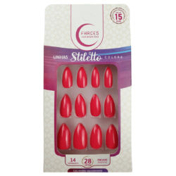 U4088 - Unhas Fhaces Stiletto Brasileirinha