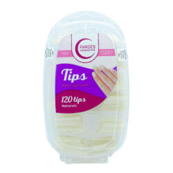 Unhas Postiças Tips Fhaces Natural c/120 unidades - TP300