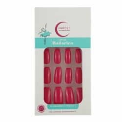 Unhas Fhaces Bailarina Vermelho Radiante