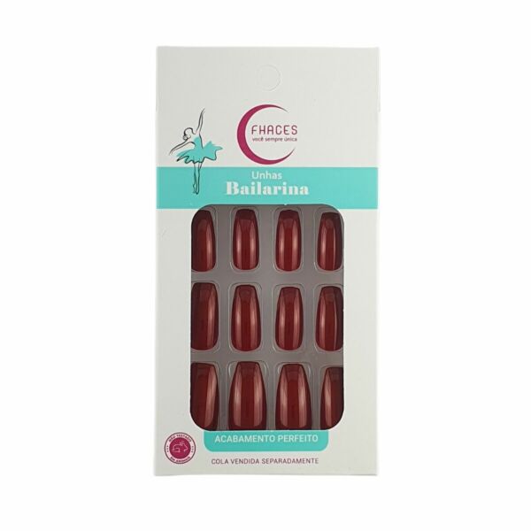 Unhas Fhaces Bailarina Bronze