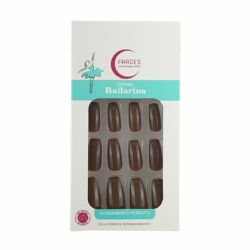 Unhas Fhaces Bailarina Café Elegante