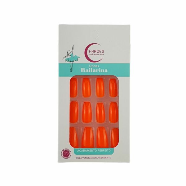Unhas Fhaces Bailarina Sol Ardente