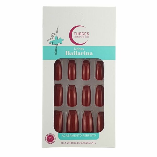 Unhas Fhaces Bailarina Bronze