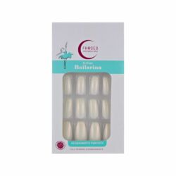 Unhas Fhaces Bailarina Pérola Metálica